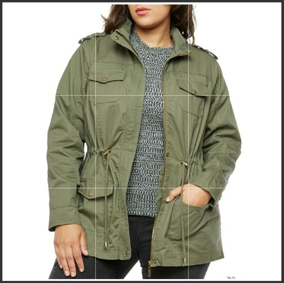 Jackets & Blazers - Plus size anorak jacket